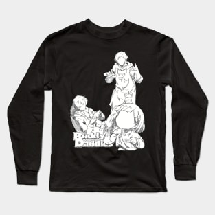 BUDDY DADDIES NEW KEY VISUAL IN BLACK AND WHITE PENCIL SKETCH Long Sleeve T-Shirt